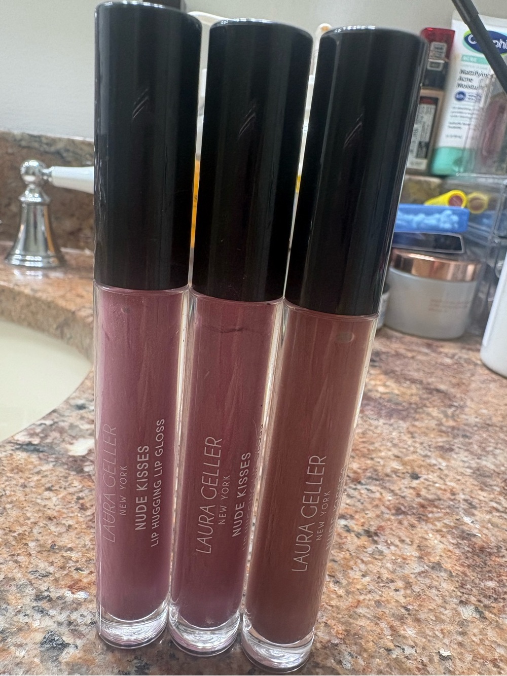Laura Geller Nude Kisses Lip Gloss Trio
